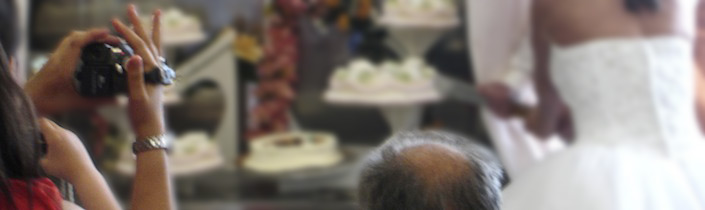 Grabación de la tarta